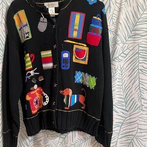 Susan Bristol Vintage Teacher Sweater